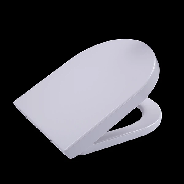 WC seat D-shape